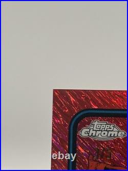 2025 Topps Chrome Marvel #97 Daredevil Red Shimmer Refractor /5 COLOR MATCH