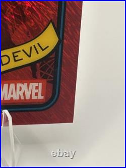 2025 Topps Chrome Marvel #97 Daredevil Red Shimmer Refractor /5 COLOR MATCH