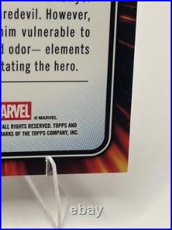 2025 Topps Chrome Marvel #97 Daredevil Red Shimmer Refractor /5 COLOR MATCH