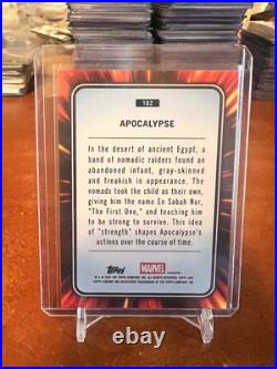 2025 Topps Chrome Marvel APOCALYPSE #162 Rose Gold Mini Diamonds /40 2025 Topps Chrome Marvel APOCALYPSE #162 Rose Gold Mini Diamonds /40