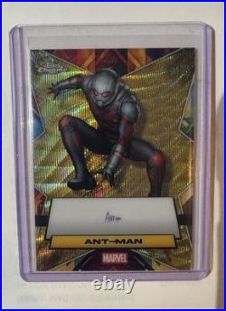 2025 Topps Chrome Marvel Antman 50/50 Facsimiles