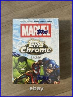 2025 Topps Chrome Marvel Blaster Box Sealed New Lot Of 2 Free Shipping