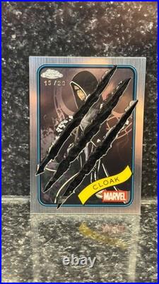 2025 Topps Chrome Marvel Cloak #62 Clawed 15/20