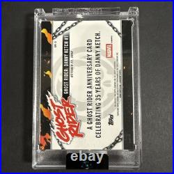 2025 Topps Chrome Marvel Comics 35 Years Ghost Rider Shadowbox Black /10 2025 Topps Chrome Marvel Comics 35 Years Ghost Rider Shadowbox Black /10