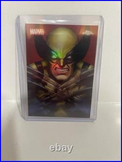 2025 Topps Chrome Marvel Comics Wolverine MR-2 Reflections Refractor Case Hit