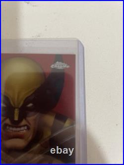 2025 Topps Chrome Marvel Comics Wolverine MR-2 Reflections Refractor Case Hit