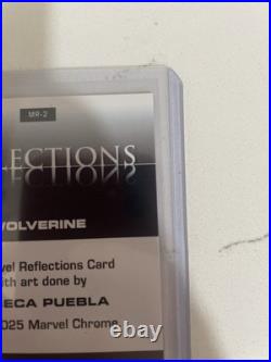 2025 Topps Chrome Marvel Comics Wolverine MR-2 Reflections Refractor Case Hit