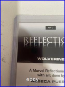 2025 Topps Chrome Marvel Comics Wolverine MR-2 Reflections Refractor Case Hit