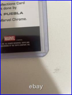 2025 Topps Chrome Marvel Comics Wolverine MR-2 Reflections Refractor Case Hit