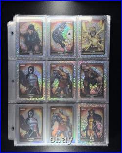 2025 Topps Chrome Marvel DEADPOOL LOT REFRACTORS/NUMBERED/ICONS 90 CARDS