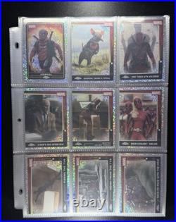 2025 Topps Chrome Marvel DEADPOOL LOT REFRACTORS/NUMBERED/ICONS 90 CARDS