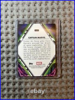 2025 Topps Chrome Marvel Galactic Legends Captain Marvel Orange Wave 5/25 2025 Topps Chrome Marvel Galactic Legends Captain Marvel Orange Wave 5/25