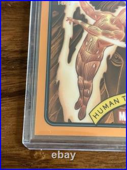 2025 Topps Chrome Marvel Human Torch True Orange Color match 14/25 2025 Topps Chrome Marvel Human Torch True Orange Color match 14/25