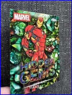 2025 Topps Chrome Marvel Iron Man Hidden Gems! SSSP, Chase, Grail