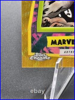 2025 Topps Chrome Marvel MARVEL ZOMBIES 20 Year Comic Book Relic Gold /50 2025 Topps Chrome Marvel MARVEL ZOMBIES 20 Year Comic Book Relic Gold /50