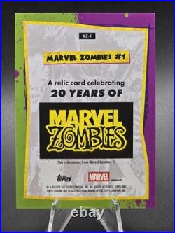 2025 Topps Chrome Marvel MARVEL ZOMBIES 20 Year Comic Book Relic Gold /50 2025 Topps Chrome Marvel MARVEL ZOMBIES 20 Year Comic Book Relic Gold /50