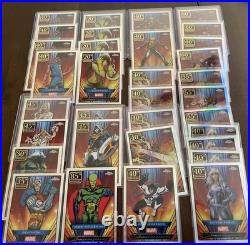 2025 Topps Chrome Marvel Massive lot- 450+ cards- Yellow Lava, Base, Refractors 2025 Topps Chrome Marvel Massive lot- 450+ cards- Yellow Lava, Base, Refractors
