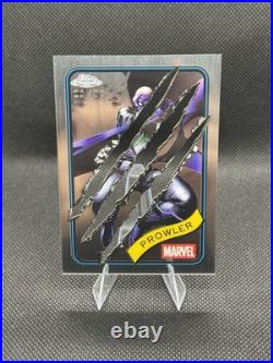 2025 Topps Chrome Marvel Prowler Clawed Stainless Steel 20/20 #13