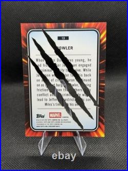2025 Topps Chrome Marvel Prowler Clawed Stainless Steel 20/20 #13