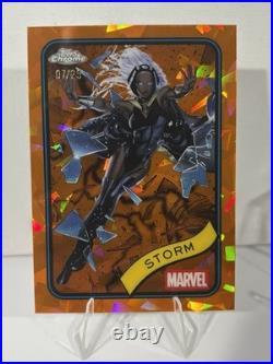 2025 Topps Chrome Marvel Sapphire STORM #95 Orange /25 2025 Topps Chrome Marvel Sapphire STORM #95 Orange /25