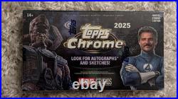 2025 Topps Chrome Marvel Studios Hobby Box SEALED IN HAND SHIPS IMMEDIATELY