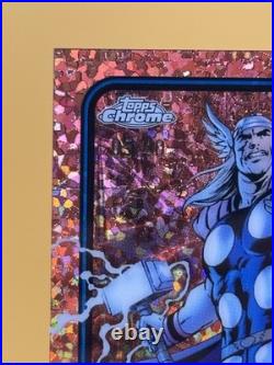 2025 Topps Chrome Marvel Thor Rose Gold Mini Diamonds Refractor #/40