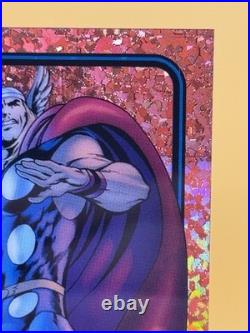 2025 Topps Chrome Marvel Thor Rose Gold Mini Diamonds Refractor #/40
