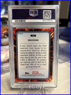 2025 Topps Chrome Marvel Wolverine Refractor PSA 10 Gem Mint X-Men