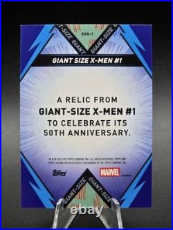 2025 Topps Chrome Marvel X-Men Giant Size Anniversary Comic Relic NUKE! /50 2025 Topps Chrome Marvel X-Men Giant Size Anniversary Comic Relic NUKE! /50
