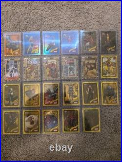 2025 Topps Chrome Marvel Yellow Refractor Serial Numbered Card Lot