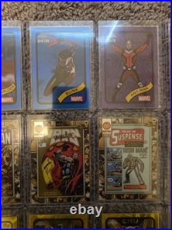 2025 Topps Chrome Marvel Yellow Refractor Serial Numbered Card Lot