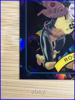 2025 Topps Chrome Sapphire Marvel Rogue #189 Black Sapphire /10