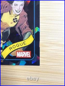 2025 Topps Chrome Sapphire Marvel Rogue #189 Black Sapphire /10