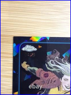 2025 Topps Chrome Sapphire Marvel Rogue #189 Black Sapphire /10