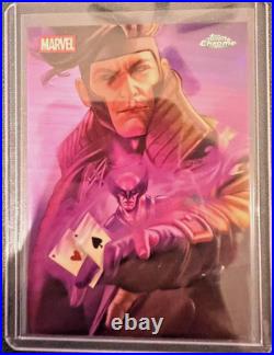 2025 Topps Deadpool Chrome Reflections Wolverine Gambit Ty Romsa Insert SSP