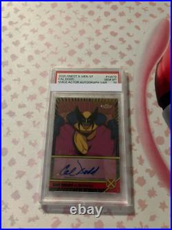 2025 Topps Finest X-Men 97 Cal Dodd as Wolverine Auto Gold 07/50 #VA-CD SSP 2025 Topps Finest X-Men 97 Cal Dodd as Wolverine Auto Gold 07/50 #VA-CD SSP