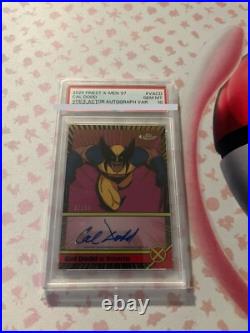 2025 Topps Finest X-Men 97 Cal Dodd as Wolverine Auto Gold 07/50 #VA-CD SSP 2025 Topps Finest X-Men 97 Cal Dodd as Wolverine Auto Gold 07/50 #VA-CD SSP