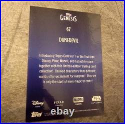 2025 Topps Genesis Daredevil Purple Foil /15 2025 Topps Genesis Daredevil Purple Foil /15