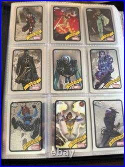 2025 Topps Marvel Chrome Complete Base Set (Including All Inserts)