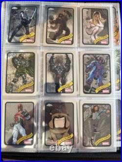 2025 Topps Marvel Chrome Complete Base Set (Including All Inserts)