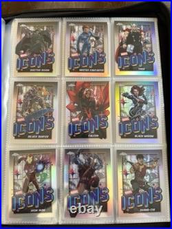 2025 Topps Marvel Chrome Complete Base Set (Including All Inserts)