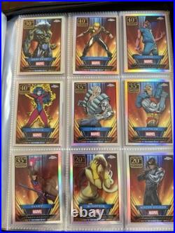 2025 Topps Marvel Chrome Complete Base Set (Including All Inserts)