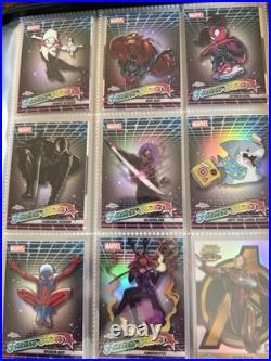 2025 Topps Marvel Chrome Complete Base Set (Including All Inserts)