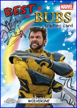 2025 Topps Marvel Chrome Deadpool Wolverine Hobby Box Factory Sealed 80-cards