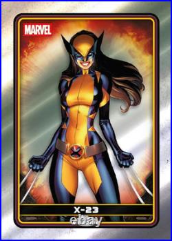 2025 Topps Marvel Chrome Deadpool Wolverine Hobby Box Factory Sealed 80-cards