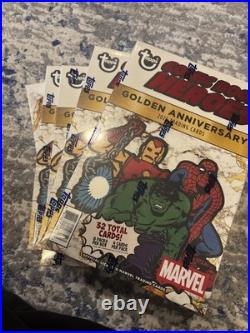 2025 Topps Marvel Comic Book Heroes 1975 Golden Anniversary Hobby Box Sealed