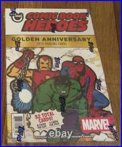 2025 Topps Marvel Comic Book Heroes 1975 Golden Anniversary Hobby Box Sealed New