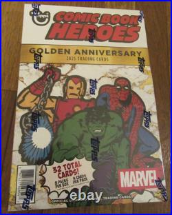 2025 Topps Marvel Comic Book Heroes 1975 Golden Anniversary Hobby Box Sealed New 2025 Topps Marvel Comic Book Heroes 1975 Golden Anniversary Hobby Box Sealed New