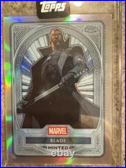 2025 Topps Marvel Mint Chrome Platinum Card Refractor /25 Blade 2025 Topps Marvel Mint Chrome Platinum Card Refractor /25 Blade