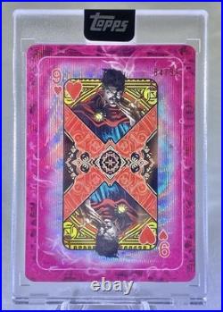 2025 Topps Marvel Mint Doctor Strange H-9 Gambit's Deck Playing Card /99